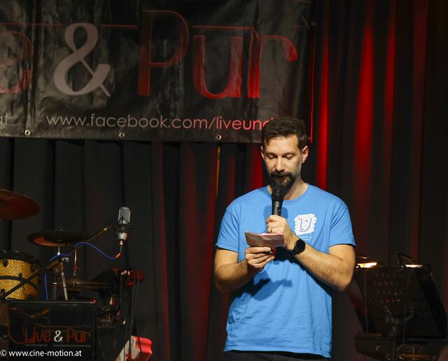 David Covini bei seiner Begrüßungsrede. | Foto: cinemotion - Ivanek