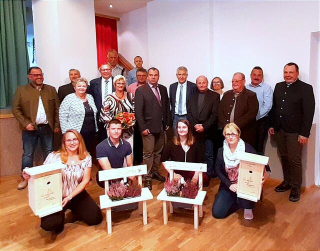 Bei der Verabschiedungsfeier | Foto: Marktgemeinde Waldkirchen