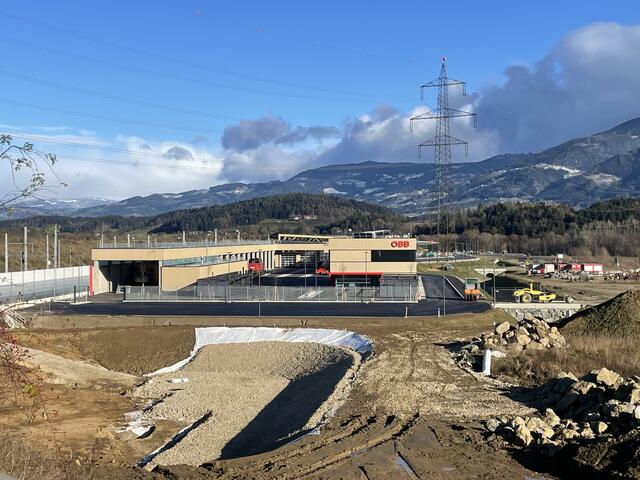Der neue Bahnhof Lavanttal steht kurz vor der Eröffnung. | Foto: MeinBezirk.at