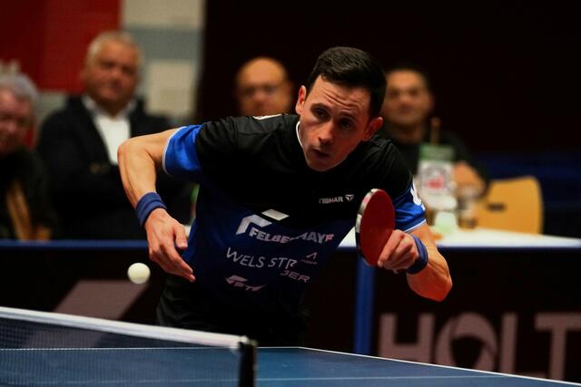 Die Welser Tischtennisprofis werden am 1. Advent-Wochenende zuerst den Kampf um den Herbsttitel antreten, bevor sie in der Champions-League in Lissabon ihr Können zeigen dürfen. | Foto: Foto: Hubweber