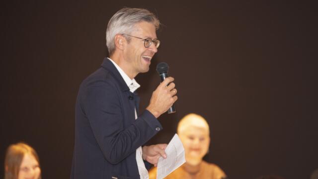 Rainer Nägele vom Carl Lampert Freundeskreis | Foto: Richard Sonderegger