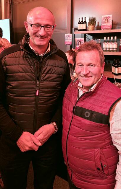 Landeshauptmann Anton Mattle und der Galtürer Bürgermeister Hermann Huber.  | Foto: Elisabeth Zangerl 