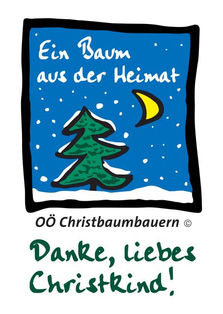 Das Logo des Vereins der OÖ Christbaumbauern. Dies ist eine Garantie dafür, dass der Baum hier aufgewachsen ist.  | Foto: OÖ Christbaumbauern