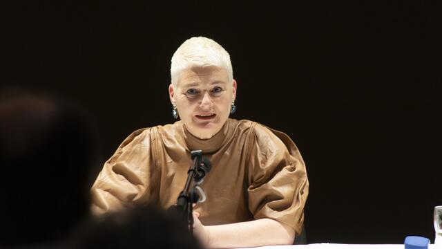 Kirsten Ossoinig ist die Drehbuchautorin von des Films über Carl Lampert. | Foto: Richard Sonderegger