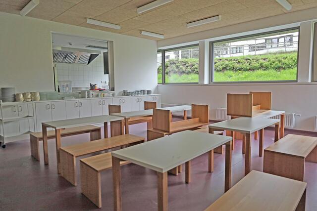Der Kindergarten in der Au wurde klimafit gemacht. | Foto: IKM