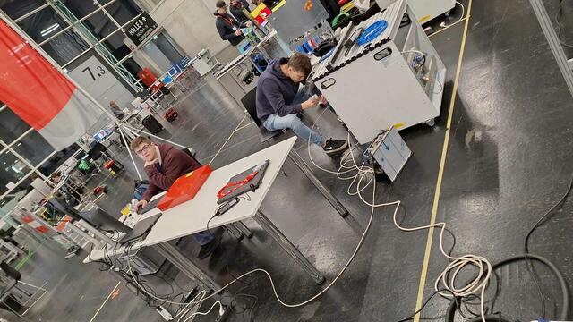 Johannes Bauer und Matthias Hollerer bei den AustrianSkills | Foto: TEST-FUCHS