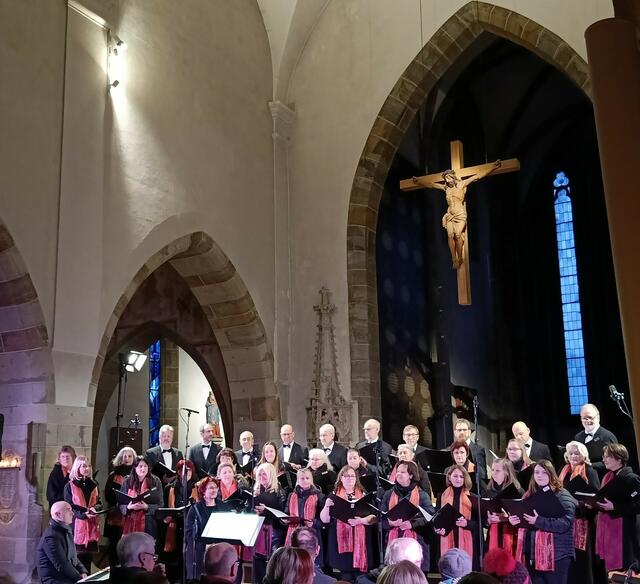 Unter der bewährten Leitung von Anna Lioba Salomon werden sowohl österreichische als auch internationale Lieder zum Besten gegeben.  | Foto: Singverein Enns 1919