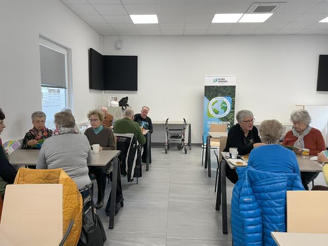 Gut besucht war der Klima-Spielenachmittag für Seniorinnen und Senioren. | Foto: Klimabündnis Steiermark