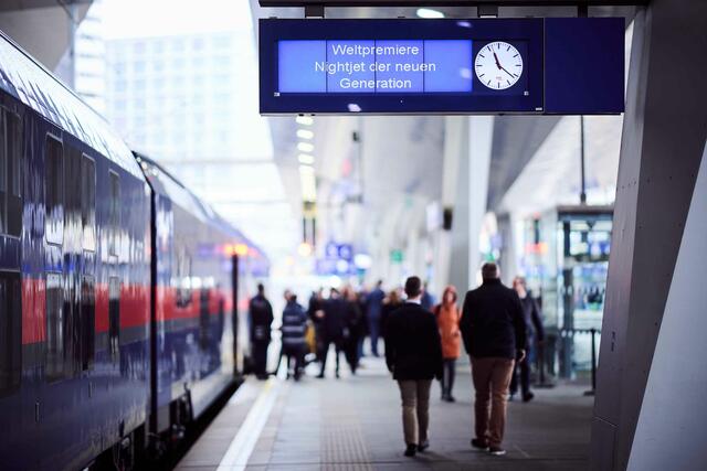Ab 10. Dezember 2023 ist der Nightjet der neuen Generation auf Schienen von Wien und Innsbruck nach Hamburg unterwegs.  | Foto: ÖBB/Marek Knopp