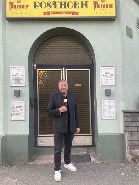 Im Jahr 1996 übernahm Franz Scholz Junior von seinen Eltern das "Posthorn" in der Brockmanngasse. | Foto: privat
