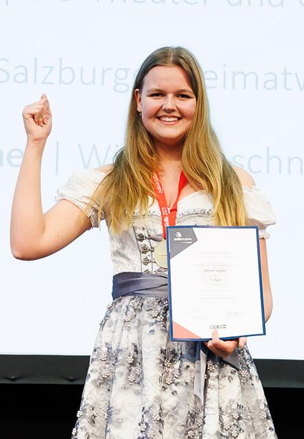 Miriam Haider: Mode Technologie, OÖ Theater und Orchester GmbH.
 | Foto: SkillsAustria