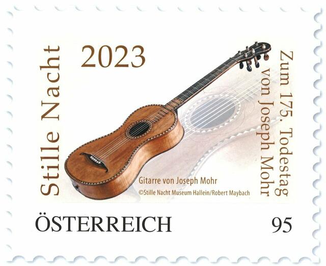 Die neue Stille Nacht - Briefmarke ist ab sofort erhältlich.