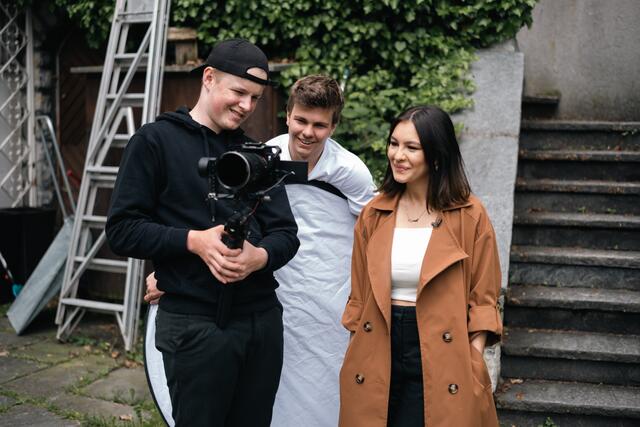 Jugendliche interviewten Menschen mit Fluchterfahrung | Foto: Villa K.