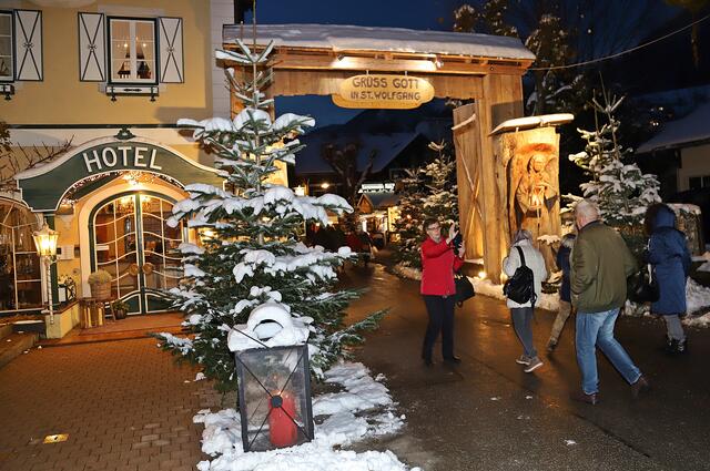 In den drei Wolfgangsee-Gemeinden wird Weihnachtsstimmung verbreitet. | Foto: Hörmandinger