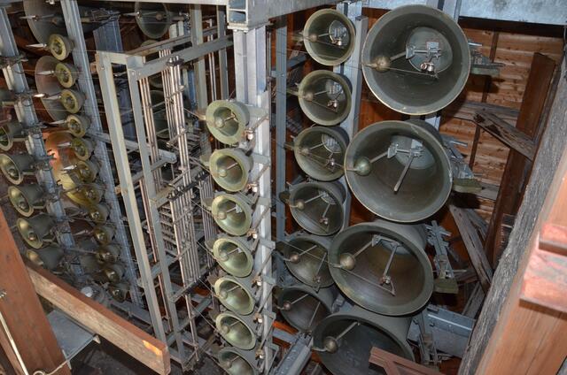 Zu hören von 6. bis 8. Dezember: Das Friedensglockenspiel am Innsbrucker Dom zu St. Jakob ist das größte Carillon Österreichs. | Foto: Stadt Innsbruck