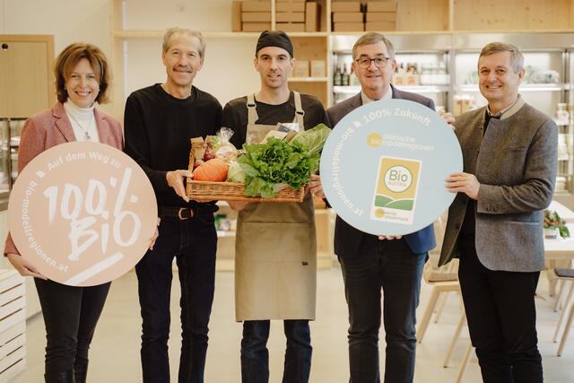 Mit fünf Bio-Modellregionen in der Steiermark will der Verein Bio Ernte Steiermark und der Verein der Bio-Modellregionen dafür sorgen, dass biologische Landwirtschaft und Konsumentinnen und Konsumenten näher zusammen rücken. | Foto: Bio Ernte Steiermark/Phil Lihotzky