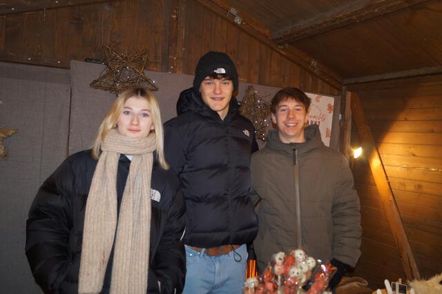 Jonatan, Ulrich und Philomena vom BRG Zell am See | Foto: Hannelore Kühmayer