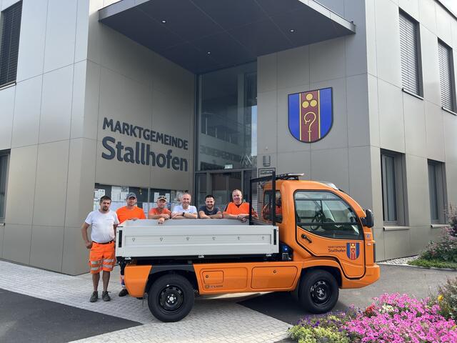 Das neue Elektro-Kommunalfahrzeug der Firma MUB ist bereits in Stallhofen in Betrieb. | Foto: Gemeinde Stallhofen