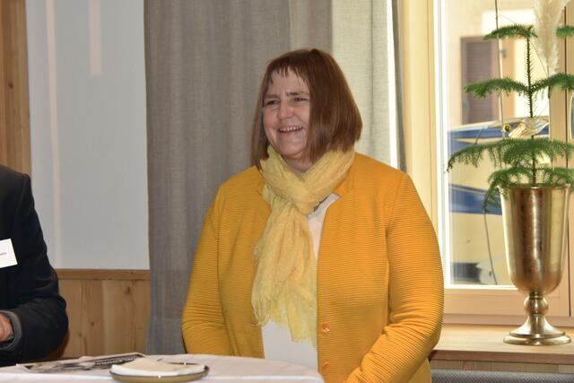 Auch Bürgermeisterin Eva Karrer ließ sich das Treffen  nicht entgehen. 