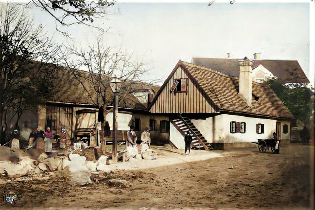 Zu sehen ist auf dem Bild aus der Sammlung Kubinzky die Gegend im Bereich der Kreuzung Ghegagasse-Babenbergerstraße. | Foto: Sammlung Kubinzky