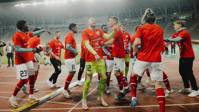 Das Nationalteam schloss die Gruppe mit 19 von 24 möglichen Punkten ab und wurde damit zum besten Gruppenzweiten. | Foto: ÖFB/Christopher Kelemen