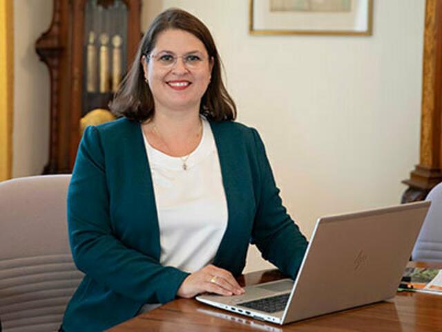 Ruth Nadbath begegnet ihrer neuen Position mit Vorfreude und Demut. | Foto: zVg.