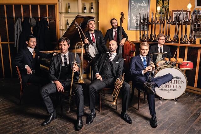 "The Prohibition Stompers" kommen mit Musik aus den 1920er Jahren nach Leoben. | Foto: Reithofer Media