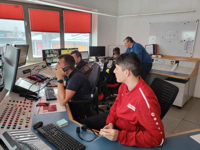 Die Bezirkszentrale Florian Voitsberg wurde am Samstag hochgefahren. | Foto: BFV Voitsberg