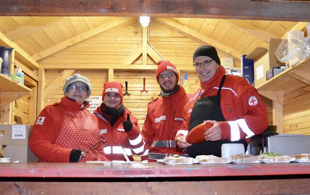 Rotes Kreuz Neunkirchen/ Pittental- Michaela Martinek, Andrea Knoll, Benjamin Seethaler, Peter Humann | Foto: Elisabeth Peinsipp