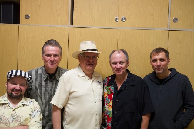 Die Band: Didi Marttersberger, Siggi Fassl, Erik Trauner, Charlie Furthner und Herfried Knapp.