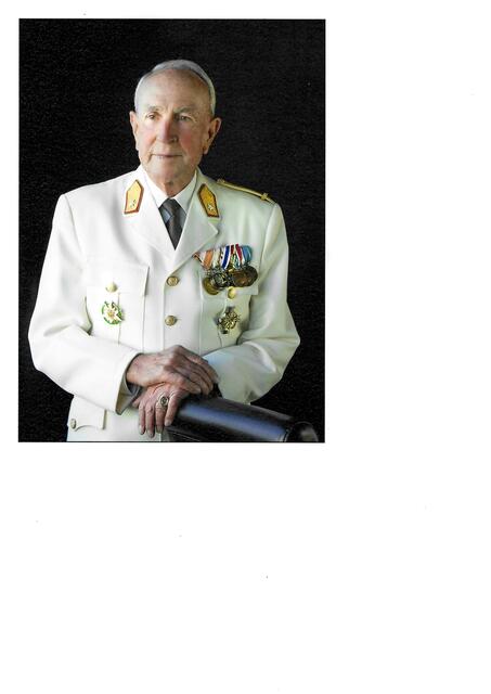 Brigadier Arthur Klocker war Zeit seines Lebens ein Sir vom Scheitel bis zur Sohle. | Foto: Privat