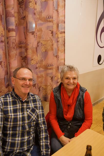 Christian- und Elisabeth Frank genossen den Abend.