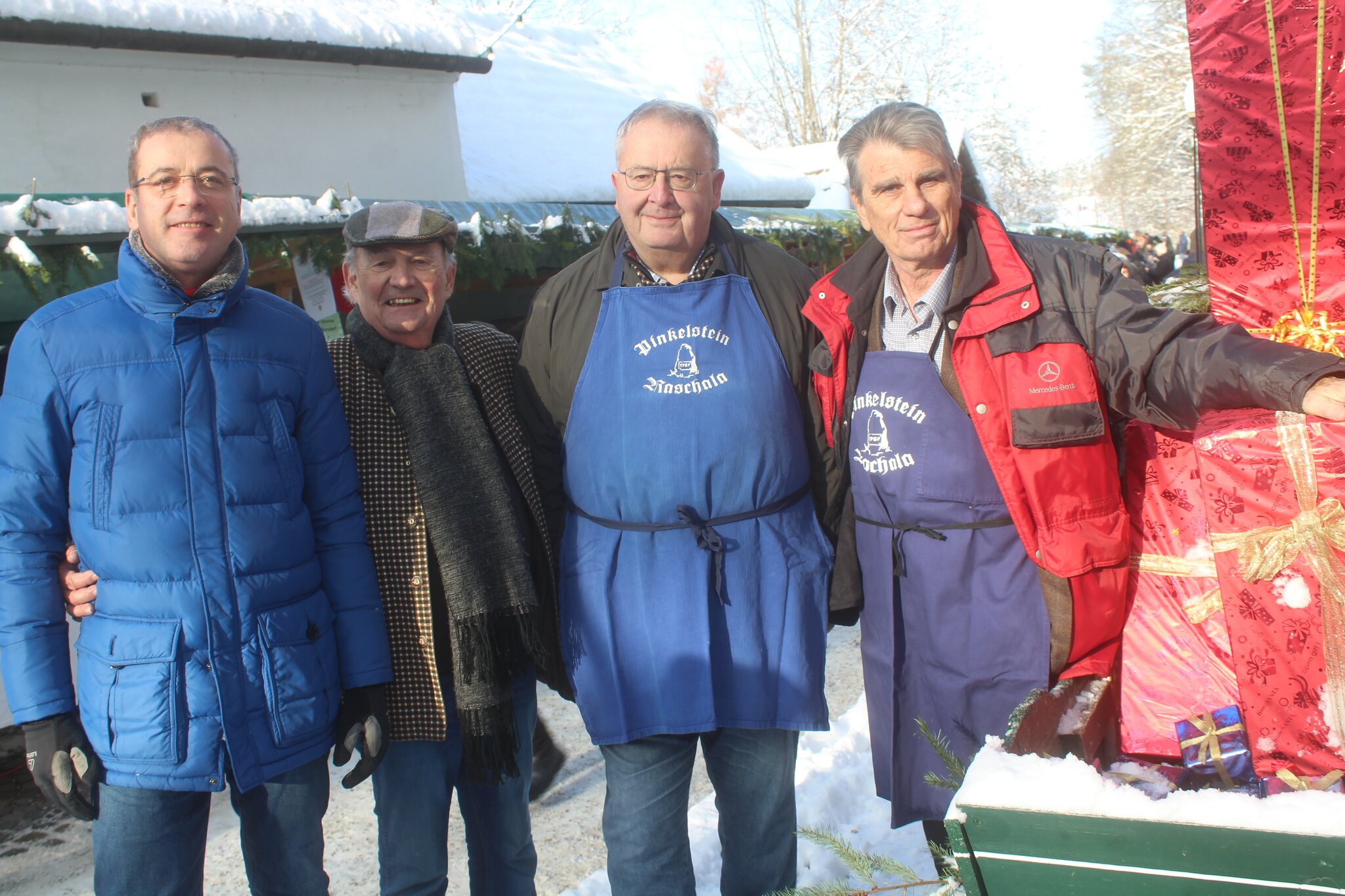 Winter beim Pinkelstein Eindrucksvoller Weinviertler Advent in