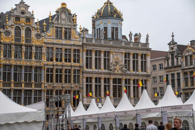 Der Grote Markt am Hauptplatz von Brüssel. | Foto: Claudia Dammerer