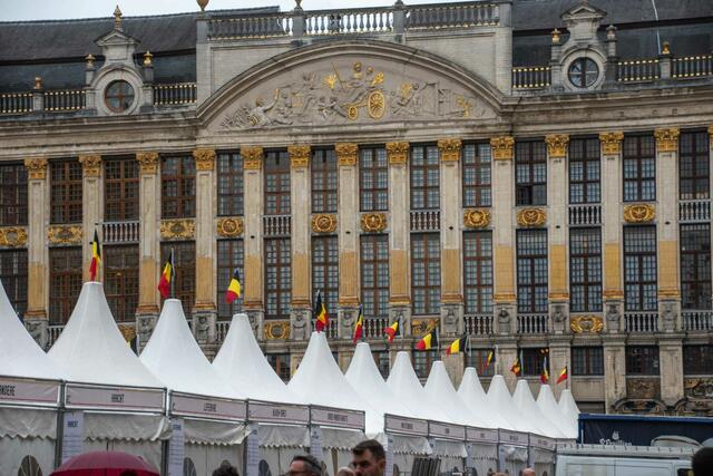 Der Grote Markt am Hauptplatz von Brüssel. | Foto: Claudia Dammerer