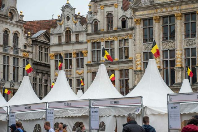 Der Grote Markt am Hauptplatz von Brüssel. | Foto: Claudia Dammerer