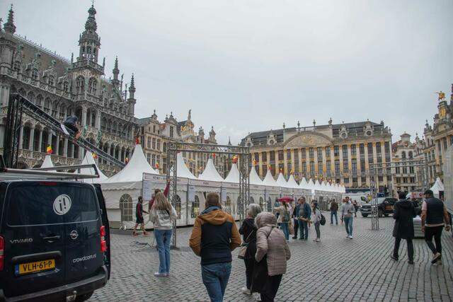 Der Grote Markt am Hauptplatz von Brüssel. | Foto: Claudia Dammerer