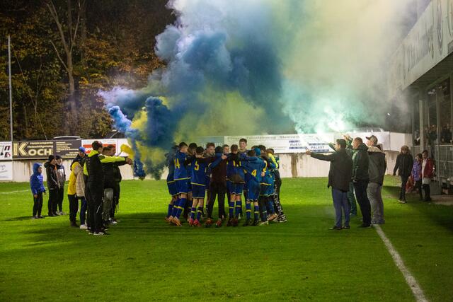 Freude in Hollenegg über den Herbstmeistertitel in der Leistungsklasse | Foto: Zwetti