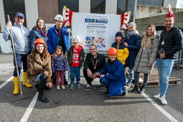 Beim letzten Faschingsaufwecken am 11. November 2023. | Foto: Privat