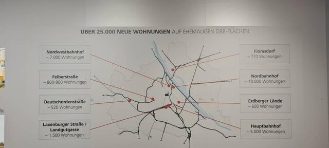 Laut einer Präsentation der ÖBB wären 800 bis 900 Wohnungen am Areal vorgesehen.  | Foto: Grüne