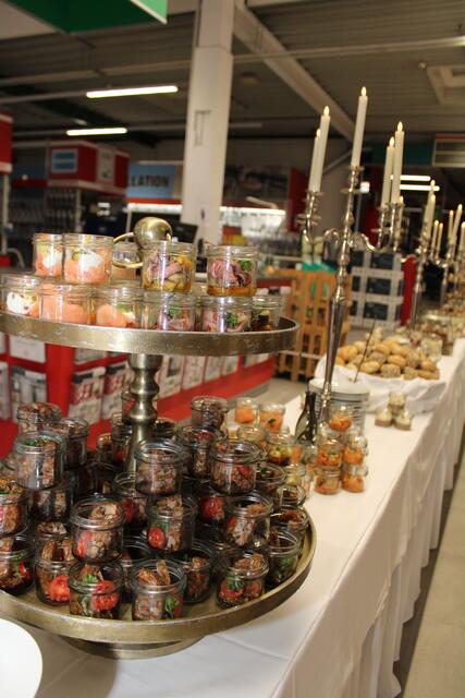 Das Buffet von Culinarius war schmackhaft. | Foto: Lederer
