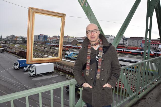 Haroun Moalla sprach sich gegen eine Bebauung aus.  | Foto: Patricia Hillinger