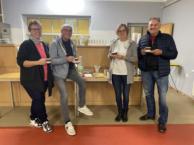 Elisabeth Polt, Ewald Sacher (Obmann Volkshilfe), Christine Kraushofer, Erich Stauffer | Foto: sg