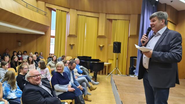 Bei der Abschiedsfeier am 1. Dezember | Foto: Marktgemeinde St. Georgen am Walde