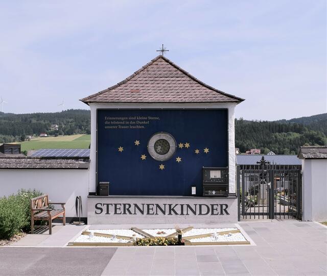In Vorderweißenbach wurde eine Gedenkstätte für Sternenkinder errichtet. | Foto: Postl