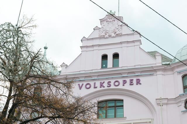 Die Volksoper am Währinger Gürtel. | Foto: Max Spitzauer