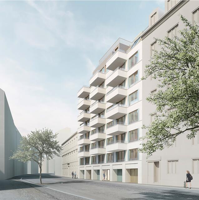 In der Mollardgasse 50 entsteht ein Neubau.  | Foto: Architekt Mittermair