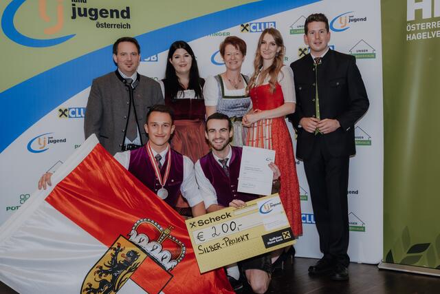 SILBER für das Projekt "Gemeinsam aktiv, stark und fit - Landjugend Flachgau bewegt sich mit" der Landjugend Bezirk Flachgau | Foto: Sophie Balber