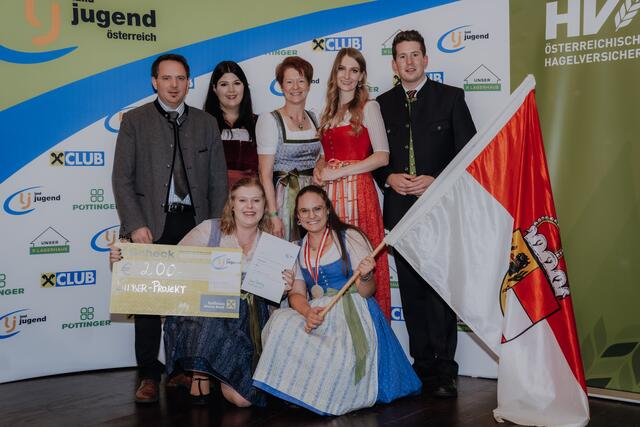SILBER für da Projekt "Tiarisch Guad - Erlebe deinen Bauernhofmoment" der Landjugend Enns-Pongau &amp; Landjugend Großarl Hüttschlag | Foto: Sophie Balber