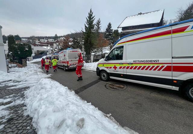 Wohnungsbrand mit Menschenrettung in Gablitz (PL). | Foto: DOKU-NÖ